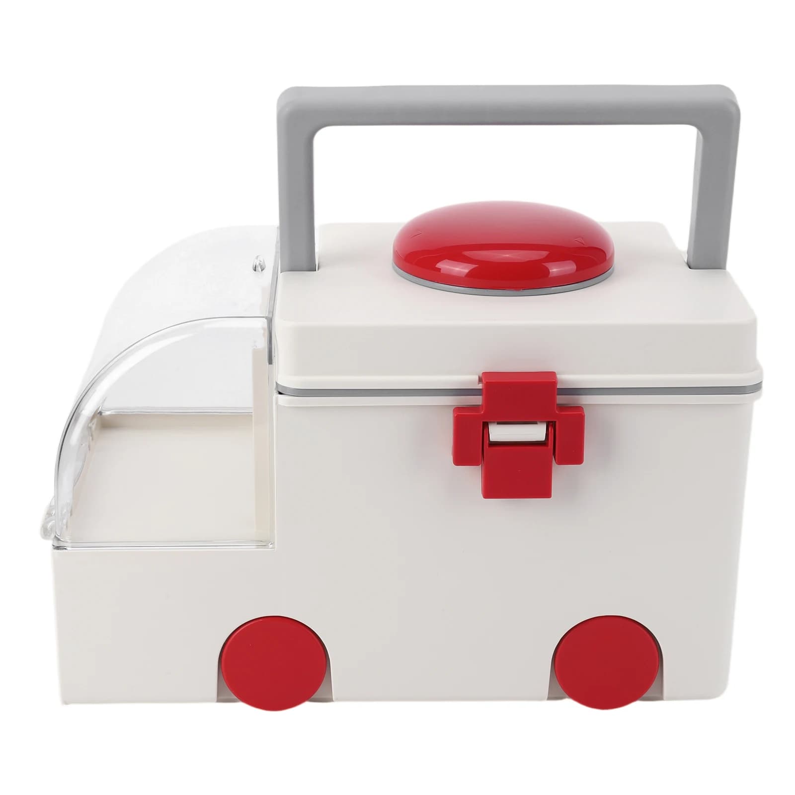 Scatola per medicinali a forma di auto, grande capacità, organizer per medicinali domestici, contenitore per la classificazione dei medicinali, per decorare la stanza