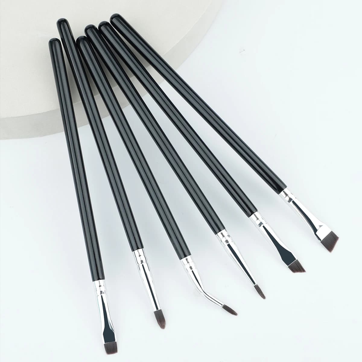 Fine Eye Makeup Brush Set, Including Eye Shadow Brush, Eyeliner Brush, Eyebrow Brush, Concealer Brush for Tear Trough Details