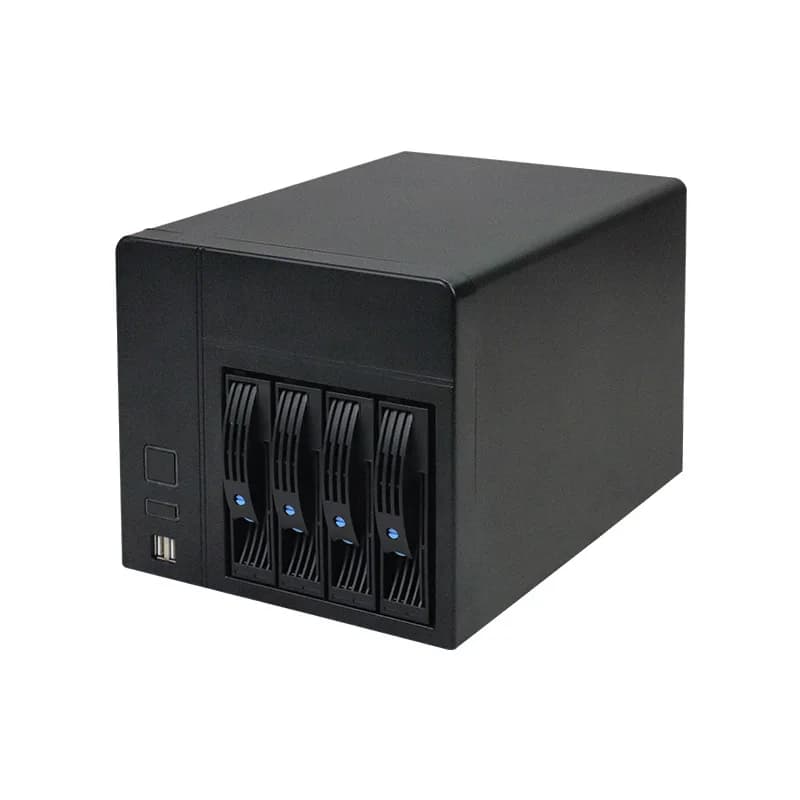 High Quality 4 HDD Bays Nas Storage Server Case Network Attachment Storage Computer Chassis
