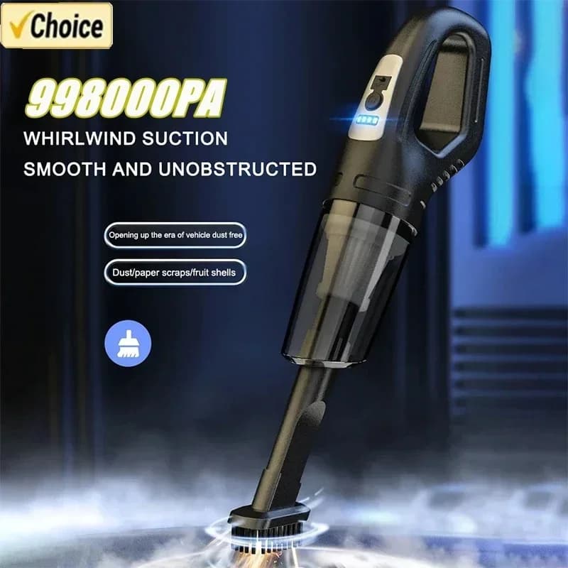 Aspirapolvere Wireless potente aspirazione aspirapolvere portatile ricaricabile carica rapida per peli di animali domestici per auto