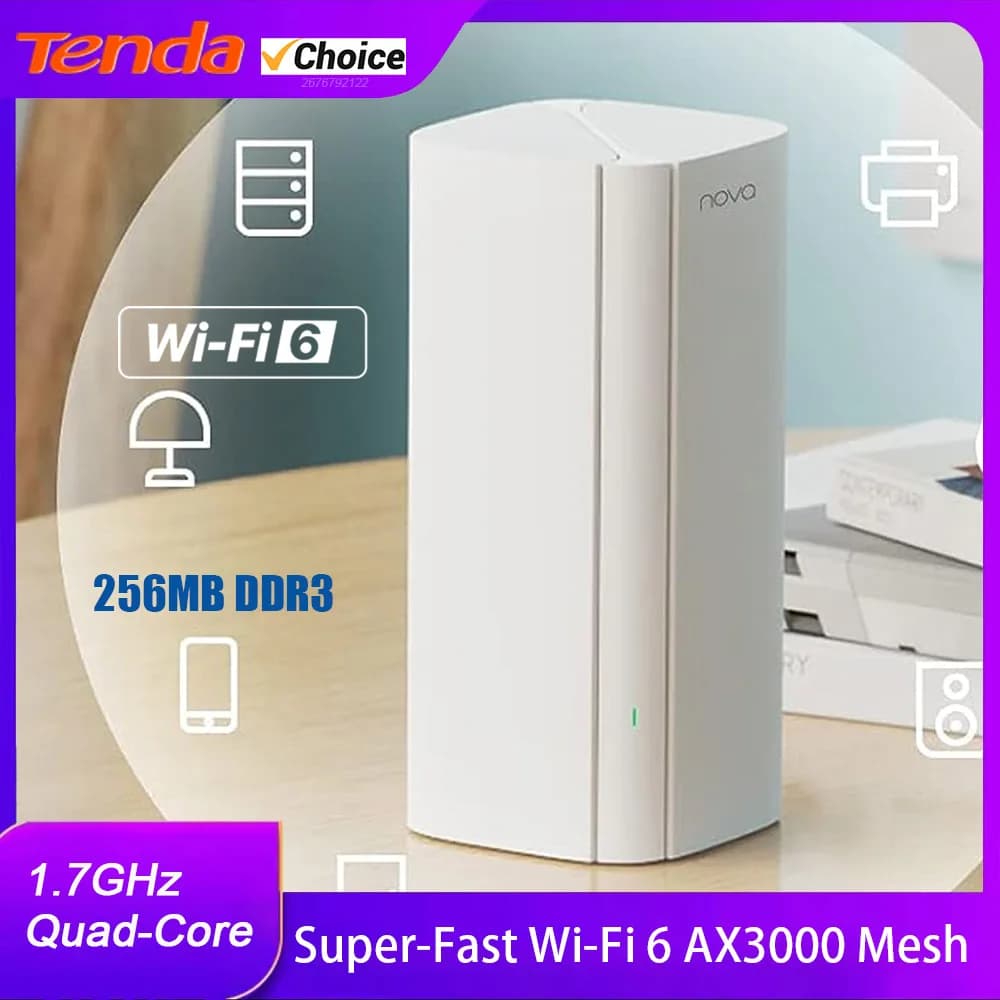 Ripetitore router Wifi Ax3000 originale Estendi amplificatore Gigabit Ripetitore di segnale WIFI 6 Nord Vpn Super Mesh 5GHz Tenda App Easy Set