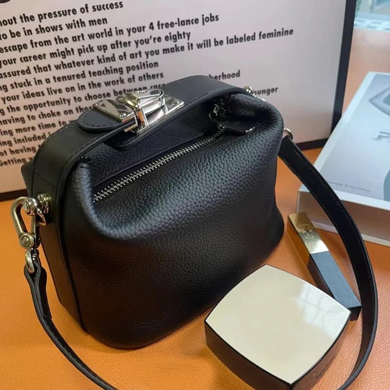 Borsa Quadrata Piccola alla Moda, Borsa a Tracolla in Pelle per Donna, Borsa a Spalla Singola Stile Casual Chic, Borsa Autunno Inverno