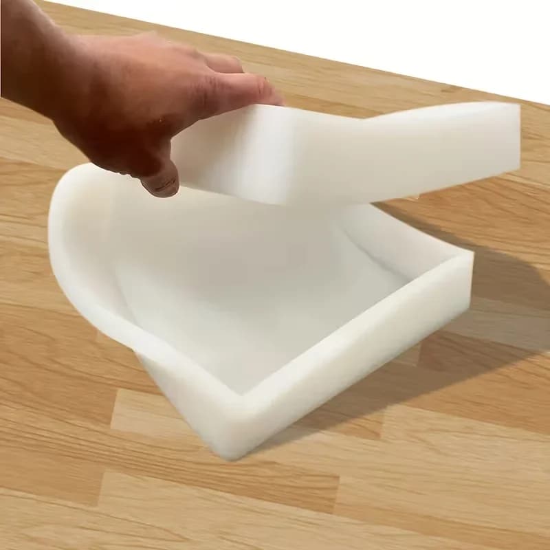 Extra-Large 60x30cm Resin Table Mold for DIY Epoxy Casting 2026 Latest Models Charcuterie Board River Coffee Table Home Decor