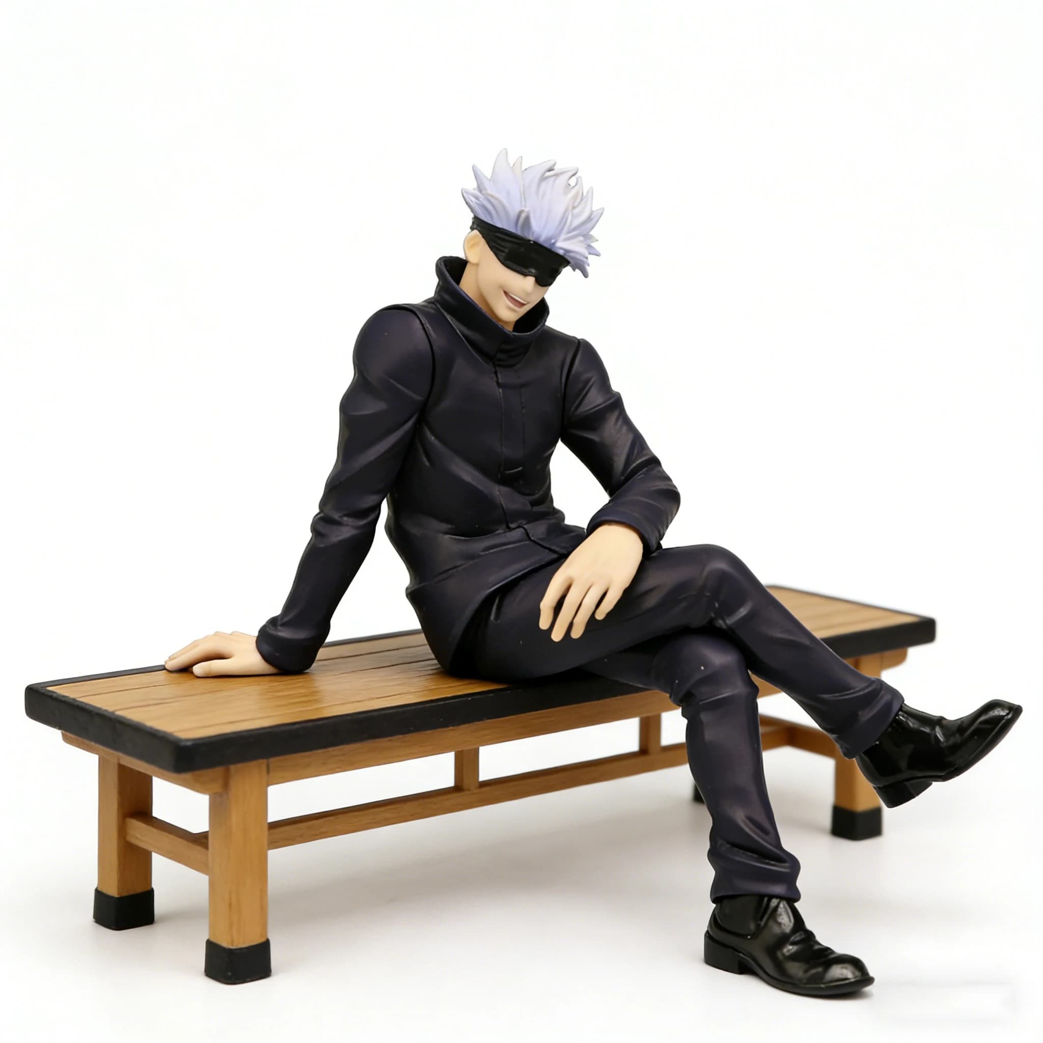 13cm Anime giapponese Jujutsu Kaisen figura Gojo Satoru Action Figure PVC modello giocattoli da collezione statua Noodle Stopper regalo per bambini