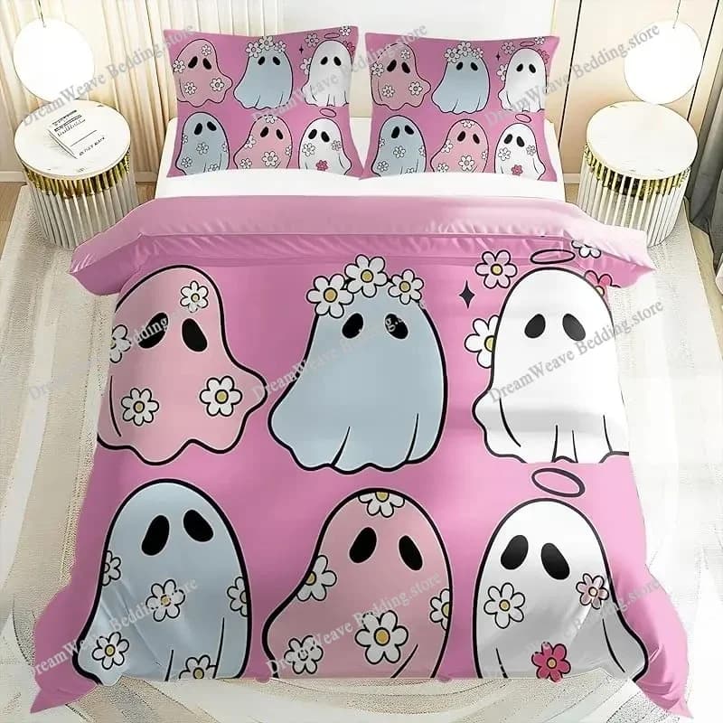 Leaves Autumn Plant Bedding Set Boys Girls Duvet Cover Pillowcase Kids Adult Quilt Cover Double Bed Set Home Textile Luxury Gift