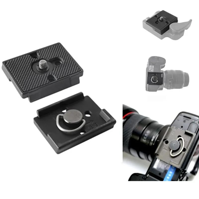 1pcs Camera Tripod Quick Release Plate 200PL-14 Lightweight Compatible For Manfrotto Camera Accessories