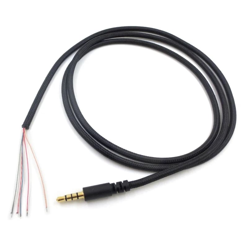 Repair DIY Repair Cable Replacement Aux for Kingston HyperX Cloud II Core Pro Cloudx Stinger Revolver S Wired Gaming Headphones