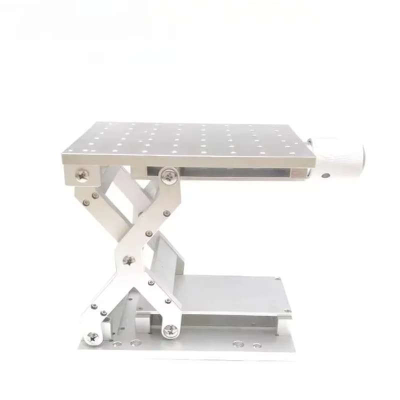 Tavolo mobile a 1 asse 210 * 150mm Dimensioni di lavoro Asse Z, custodia per armadio portatile Parte fai da te per macchina per incisione laser