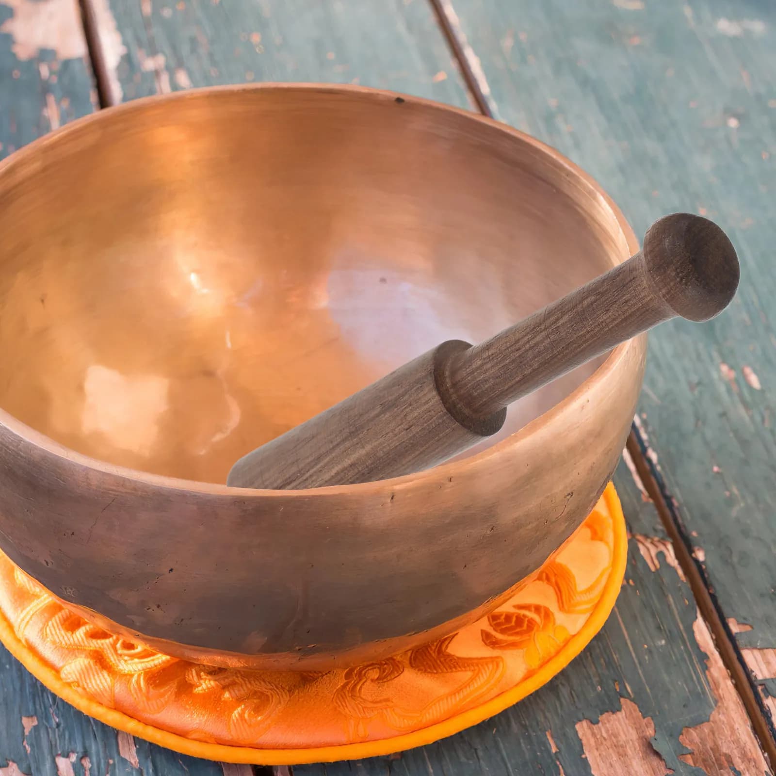 Singing Bowl Mallet Handcrafted Wood Striker Bowl Mallet Enhanced Tone for Meditation Yoga Sound Therapy
