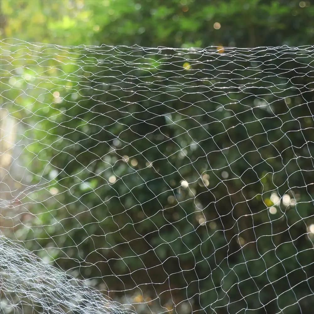 New Thread Net Fishing Net Blue Green High-carbon Steel Net Tackle Luminous Bead Trap Mesh Ice Fishing