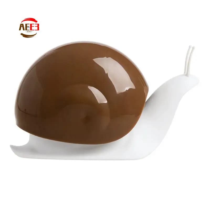 AEE3-Cute dispenser di sapone a lumaca per cucina, bagno, ecc. (120ML)