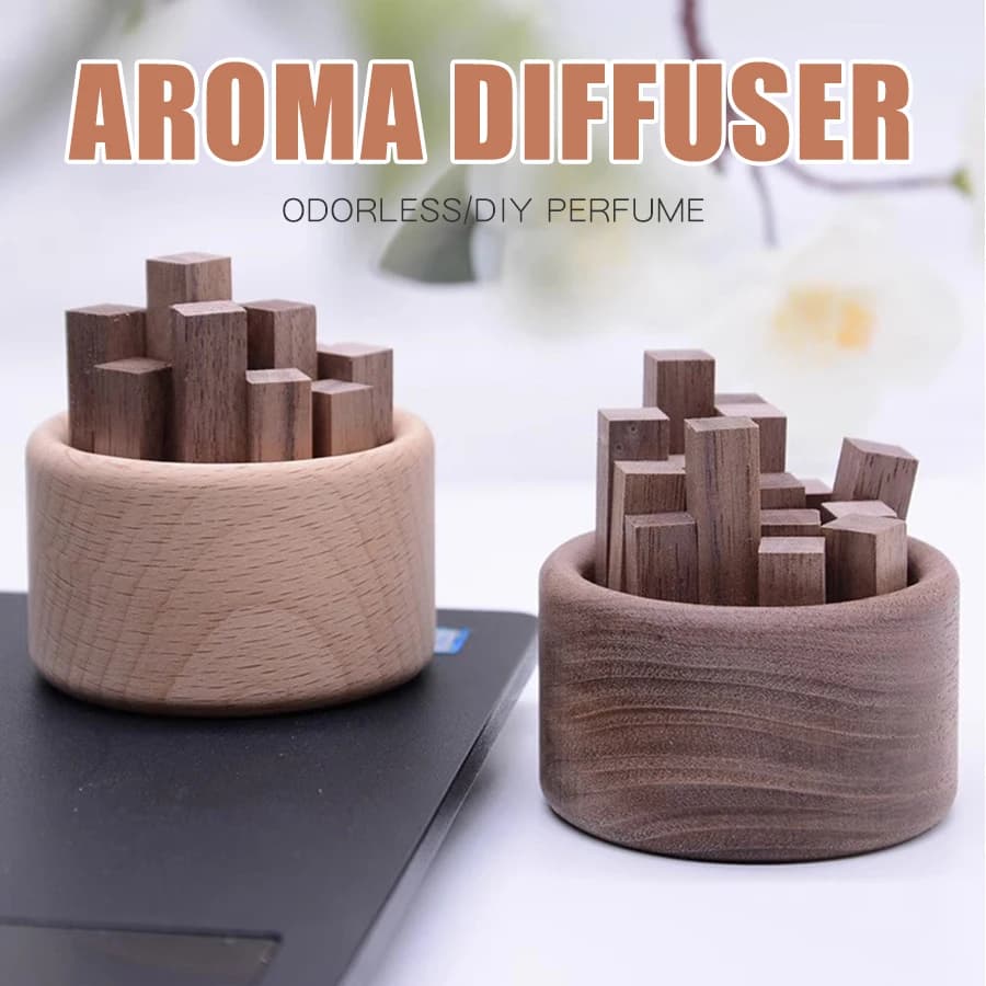 Nessun profumo diffusore di aromi in legno fragranza fai da te soggiorno bagno WC camera da letto scrivania accessori per la casa decorazioni per aromaterapia
