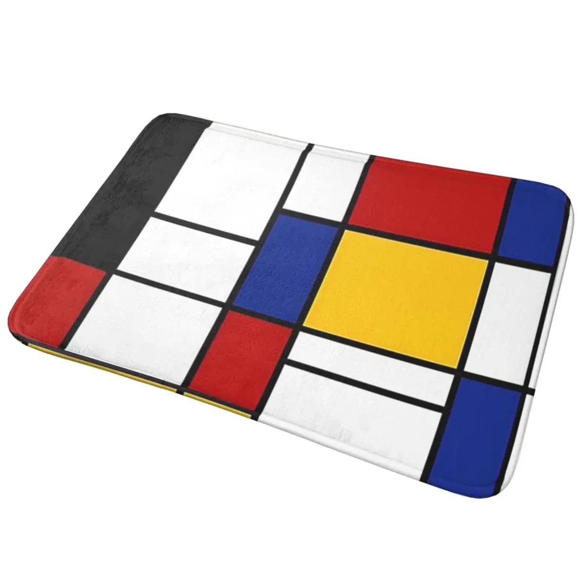 Piet Mondrian Non-slip Zerbino Absorbent Mat Kitchen Entry Mat House Living Room Mats