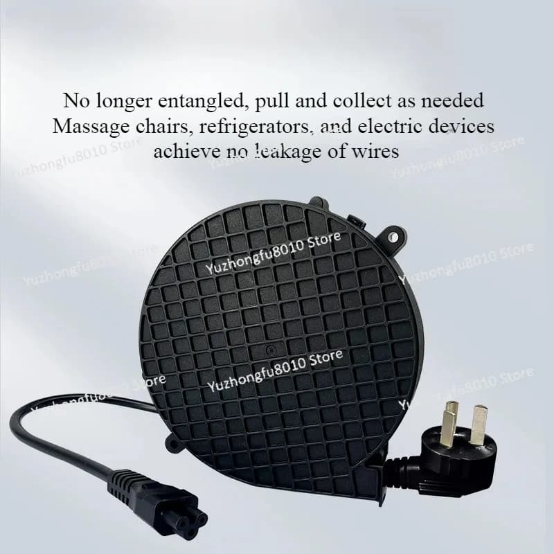Automatic rewinding device Small, automatic telescopic cable manager