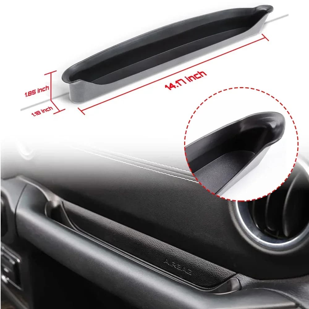 Organizer per Maniglia Laterale Auto - Scatola Portaoggetti Personalizzata per Jeep Wrangler JL/JLU 2018-2022