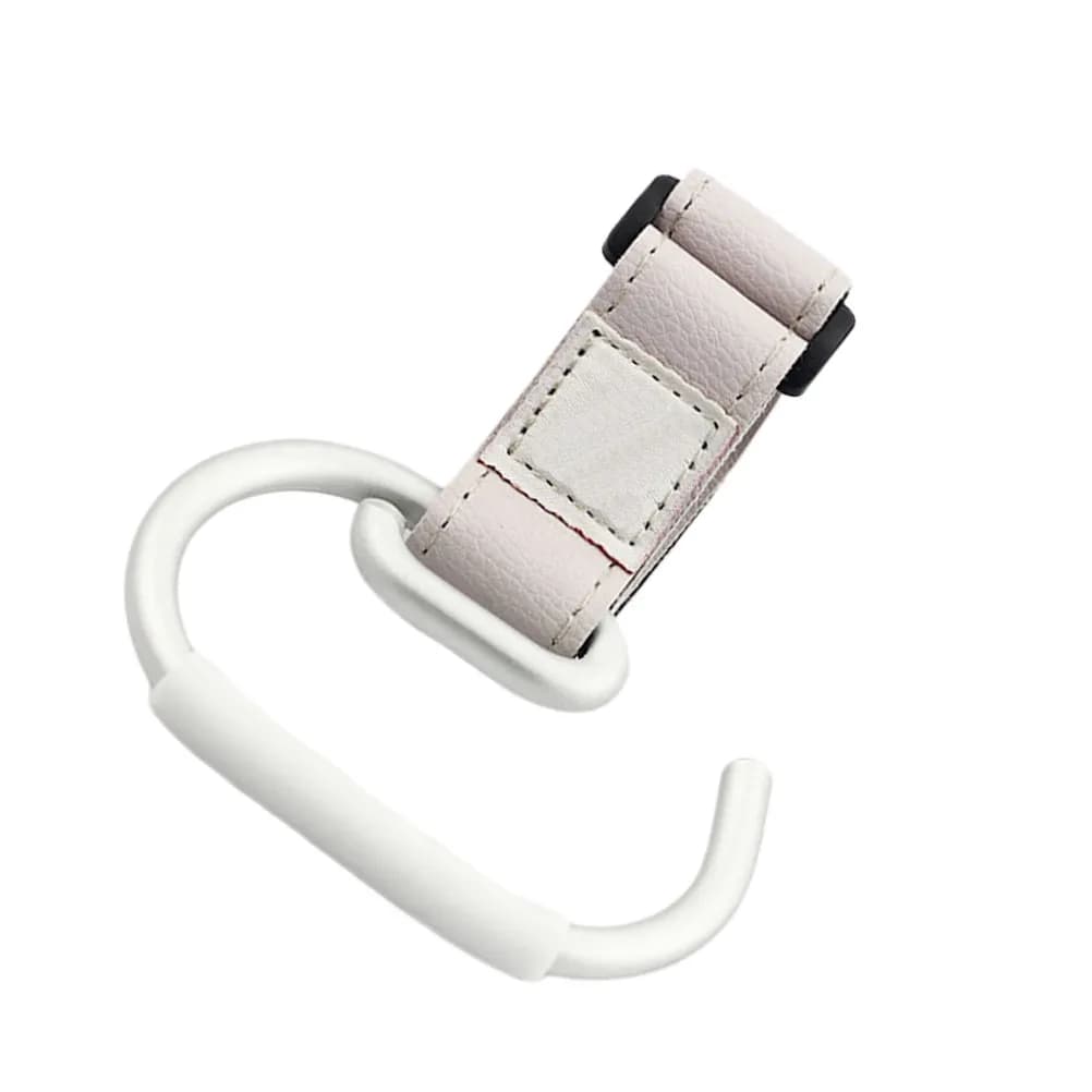 Baby Stroller Hook Clips Aluminum Alloy Heavy-Duty Rotatable Hanger for Diaper Bags Purse Grocery Shopping Buggy Stroller