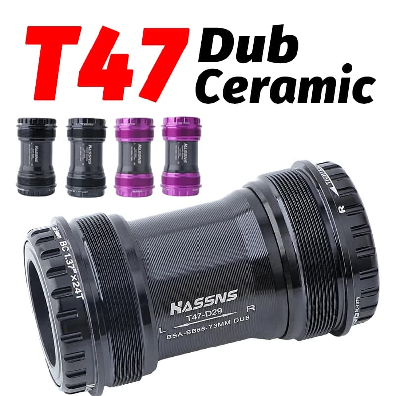 T47 Dub Movimento Centrale Bicicletta BB T47 24mm Mtb Bici Da Strada Dub Bsa Movimento Centrale T47 Movimento Centrale In Ceramica 68mm