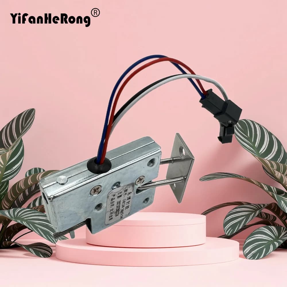 Serratura Elettrica DB-209 DC-12V, Elettroserratura a Scatto per Armadietti Elettronici, Serratura Intelligente per Porte di Casa