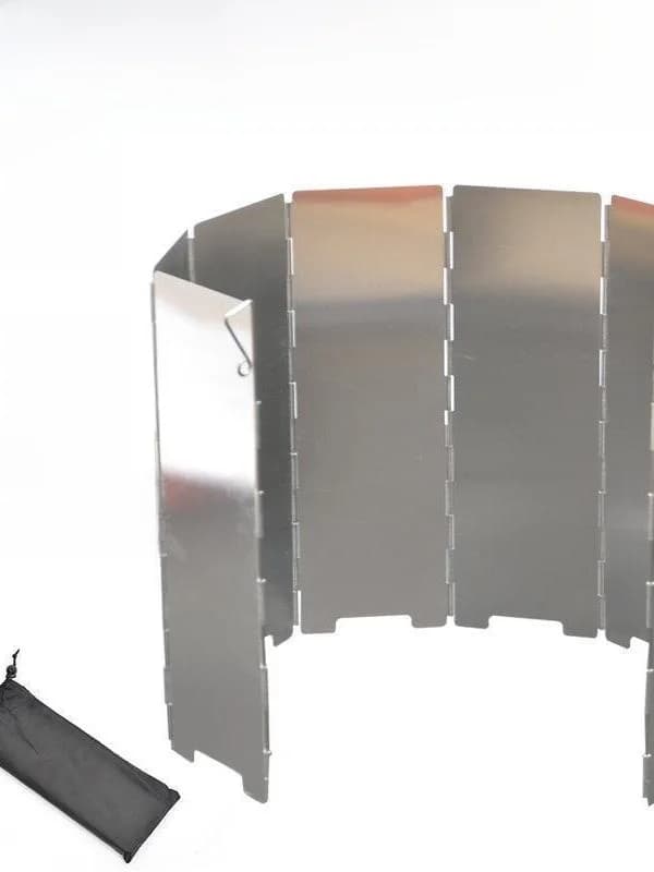 Paravento per Fornello da Campeggio, Barriera Antivento Magnetica per Fornello a Gas, Attrezzatura da Cucina per Campeggio