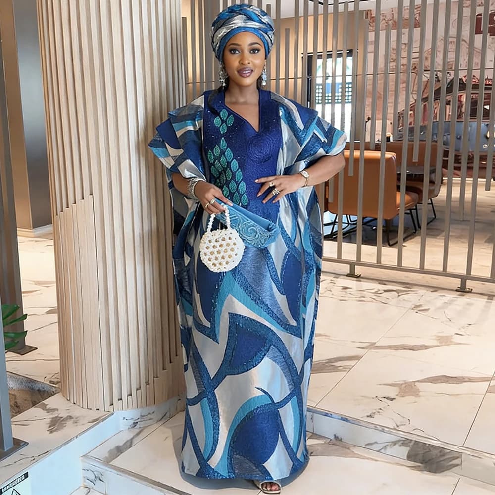 African Dresses for Women Traditional African Clothing Dashiki Ankara Dresses Abaya Robe Long Dress maxi Muslim caftano 2026