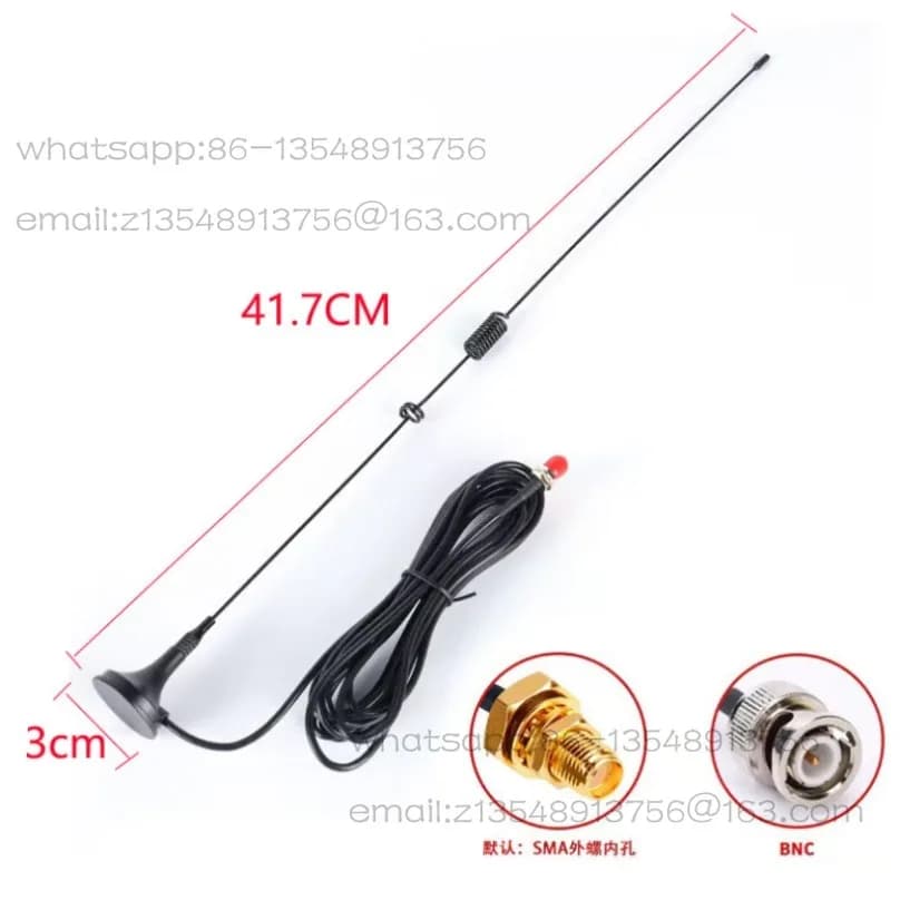 Antenna a Molla UT-106UV 433MHz per Walkie-Talkie, Antenna a Molla Dual-Band UV5R per Veicoli