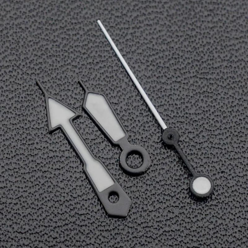 NH35 Watch Hands C3 Green Luminous Hands Fit Seiko SKX007 SKX009 For NH36 NH35 4R35 4R36 Movement Men Watch Case Repair Parts