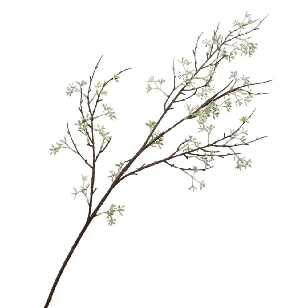 Artificial Eucalyptus Coppers Made in Hand, Plastic Berries Real Effect, Green Plants for Floral Compositions