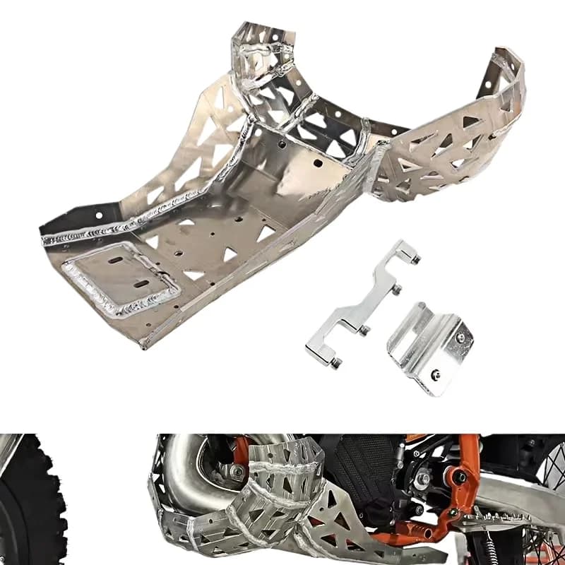 Protezione Sottoscocca Motore Moto e Copertura Protezione Scarico per 125 250 300 350 450 500 Sx Sx-f Xc Xc-f Xcw Exc Exc-f 24 2025