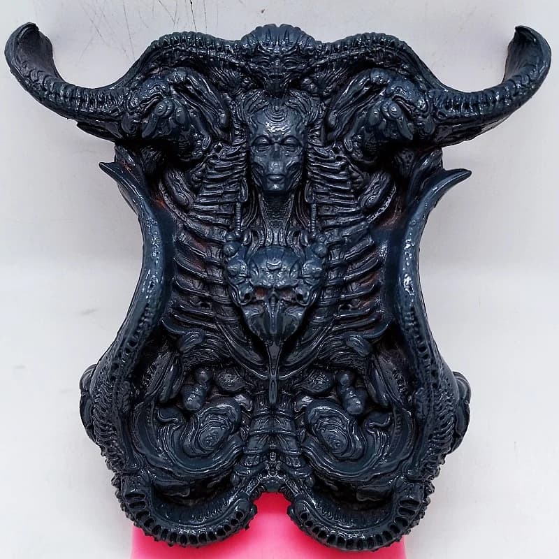 Stampo per candele in silicone con teschio di mostro, pasta di sapone fatta a mano fai da te, resina artigianale, stampo per colata di calcestruzzo, strumento per la creazione di regali di Halloween