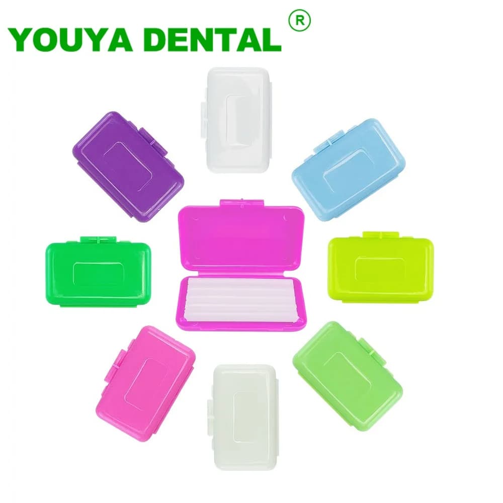 20 boxes Orthodontics Cera Fruit perfume Dental equipment Cera Relieve irritation and pain Wax sticks Teeth whitening Tool oral hygiene