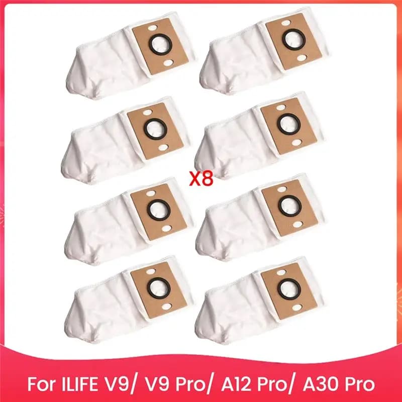 A59P Nuovi sacchetti per aspirapolvere per ILIFE V9/ V9 Pro/ A12 Pro/ A30 Pro Sacchetti per la polvere di ricambio per aspirapolvere robot