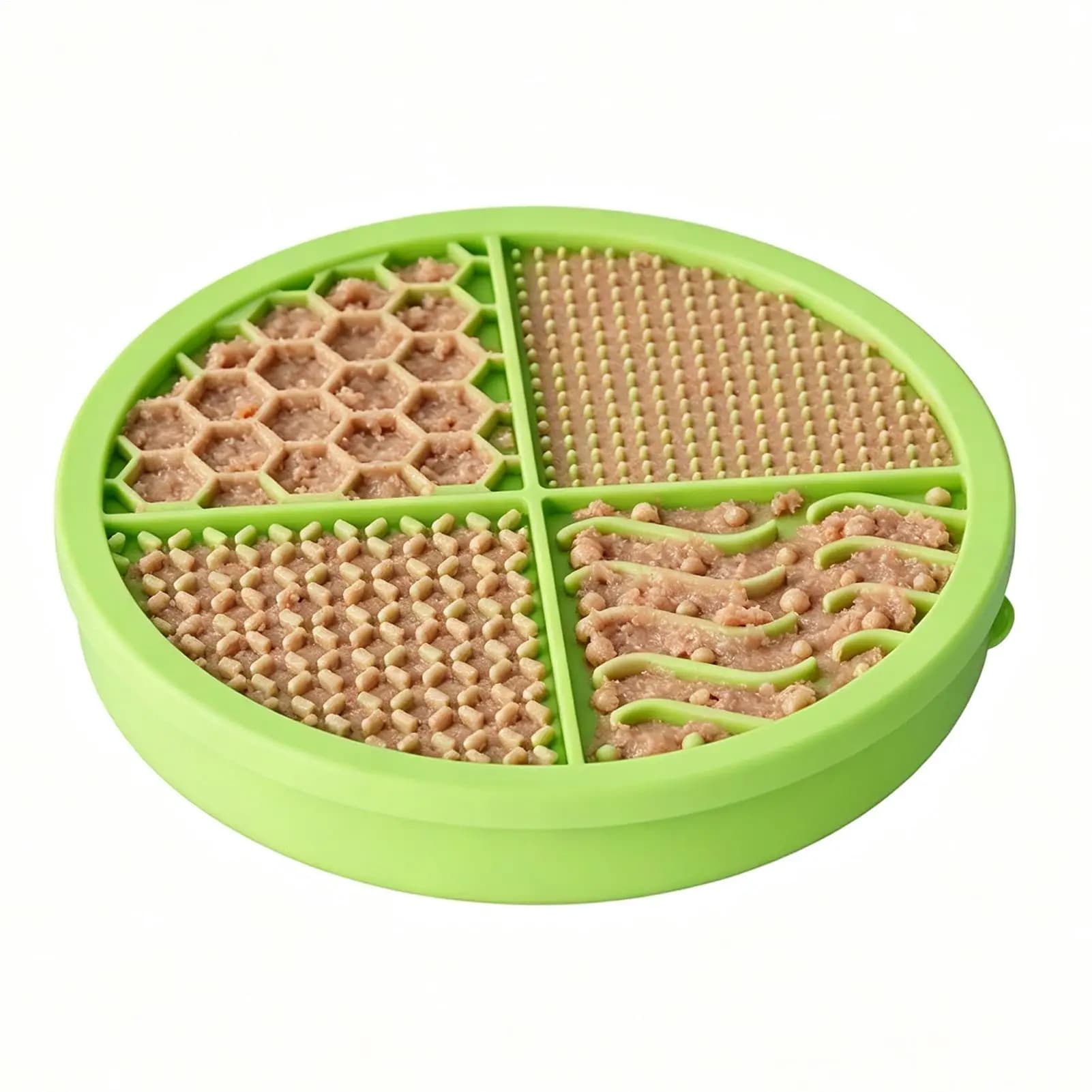 Cat Slow Feeder Mat Pet Interactive Slow Feeder Puzzle Pad Dog Food Licking Pad For Dormitory Indoor Home Apartment Kitchen