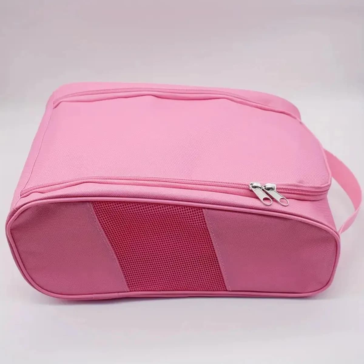 2PCS Lightweight Oxford Cloth Golf Shoe Bag Portable Dustproof Breathable Handbag for Football Tennis Shoes Carrier