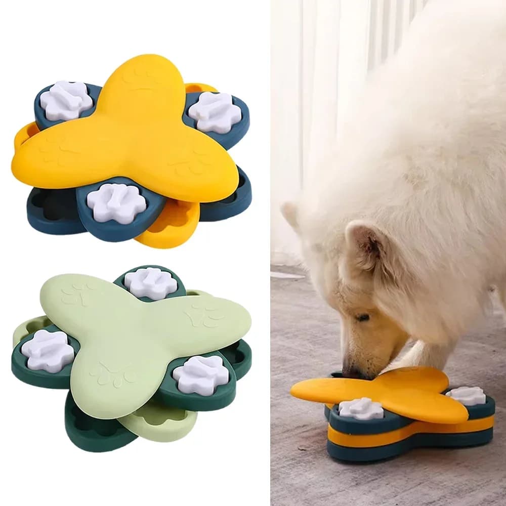 New Dog Puzzle Toys Slow Feeder Interactive Puppy Food Dispenser Slowly Eating Non Slip Bowl Cat Dogs Training Toys Pet Products