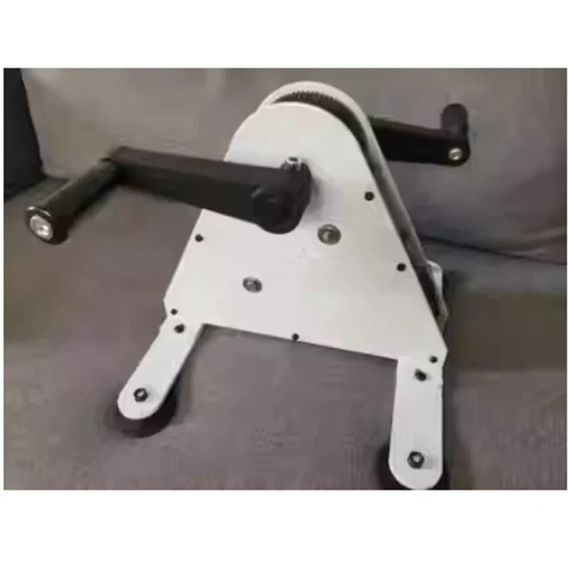 Exercise bike generator, fitness-powered electricity, pedal and hand-crank generator, portable for outdoor activities
