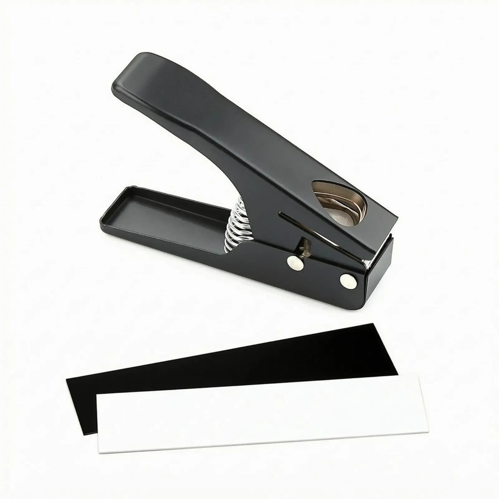 DIY Guitar Pick Punch | Handheld Metal Construction Mechanism, Guitar Pick Maker, for Music Studios