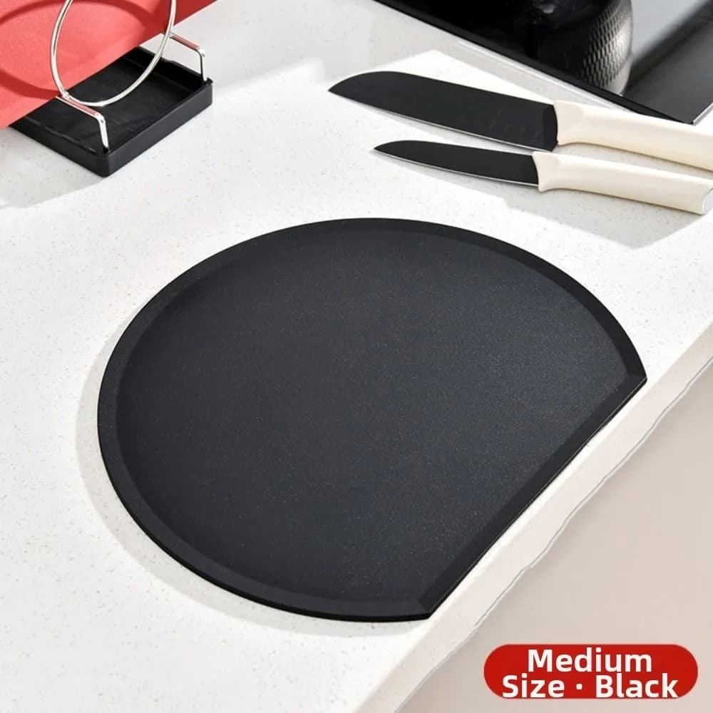 Tagliere Semicircolare in TPU Anti-Muffa e Anti-Batterico, Tagliere Multifunzionale per Verdure Senza Odori