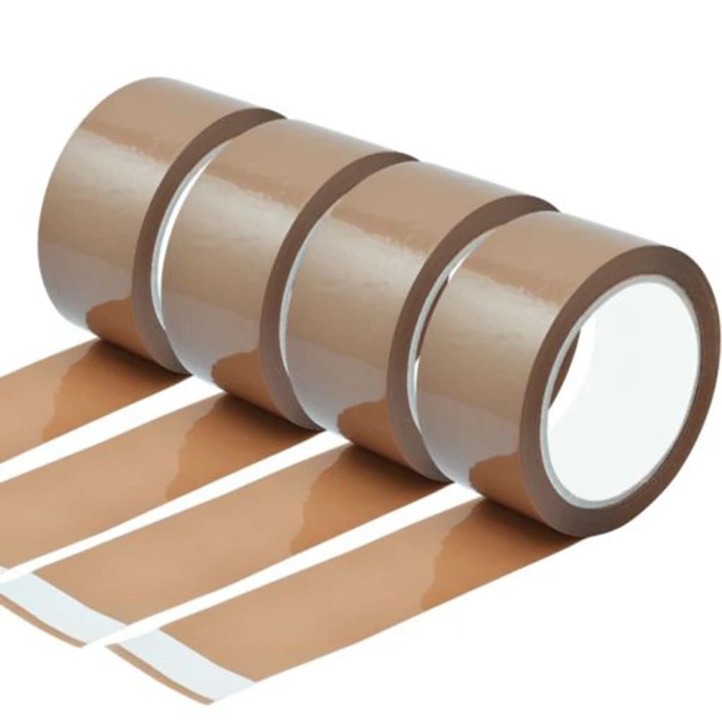 Scatola per pacchi colorata Imballaggio adesivo Borsa per corriere degradabile Spedizione per riporre pacchi Sigillatura di cartone Nastri larghi 48 mm x 45 metri