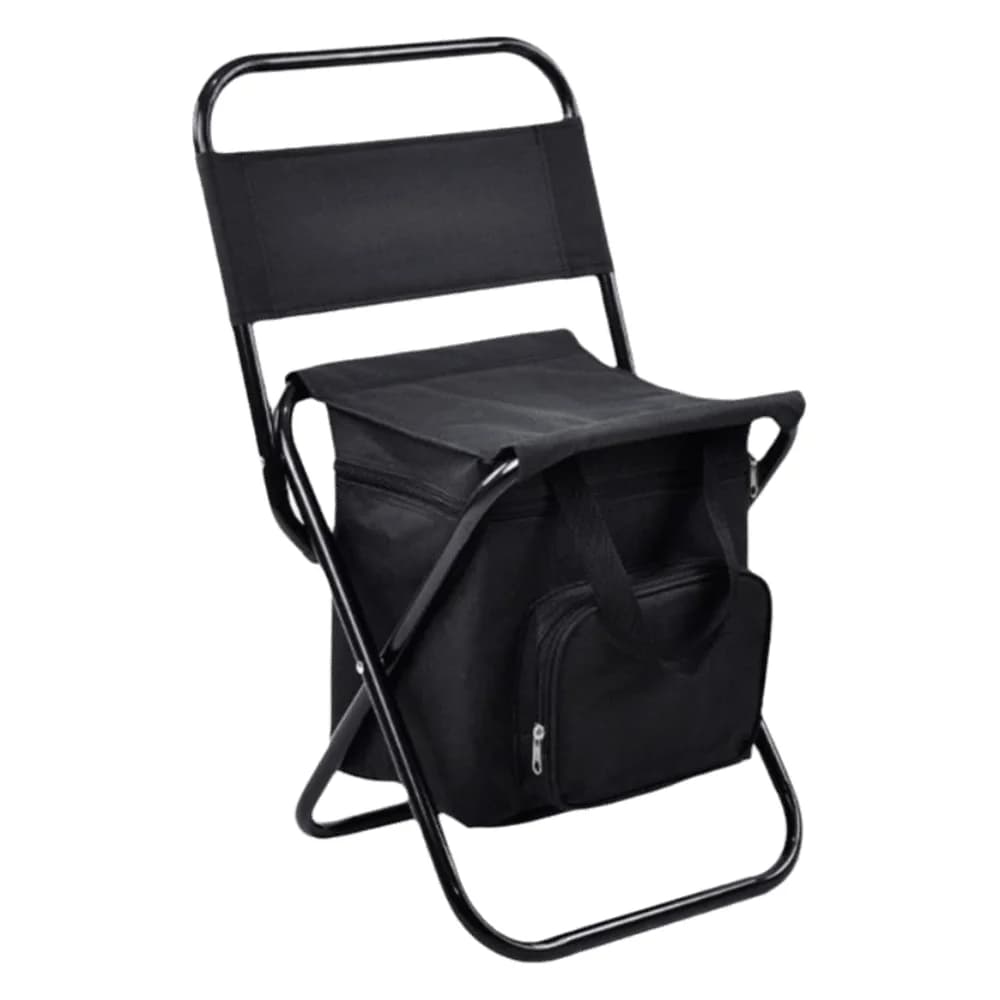 with Storage Bag Foldable Fishing Chair Wear-resistant Expandable Beach Chairs Stainless Steel Easy To Carry Travel Chair