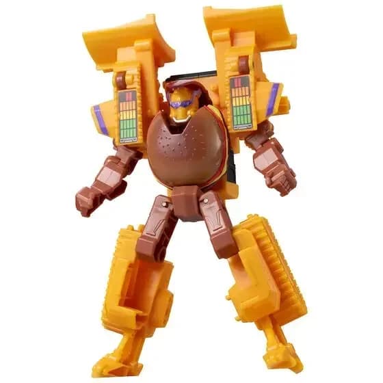 Bandai Unitrobo Mela Aragosta Taxi Albero Bulldozer Burger Beetle Steam Action Figure Trasformazione istantanea Robot Ornamento Figura