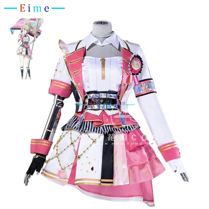Azusawa Kohane Dress Cosplay Costume Game PJSK Cosplay Fancy Party Suit Cute Lolita Halloween Carnival Uniforms Custom Made