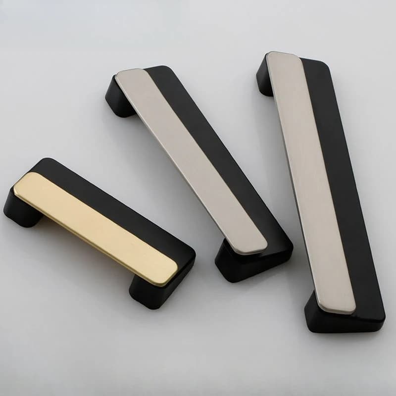 Ferramenta per mobili Cassetti moderni e minimalisti con maniglie nascoste, armadi americani in lega di zinco, armadi, maniglie per porte