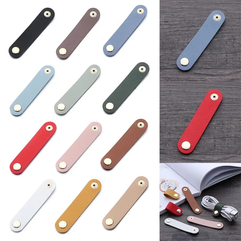 1Pcs Cartoon Desktop Storage Charger Cable Protector Cable Management Cord Organizer Cable Winder Winder Tie