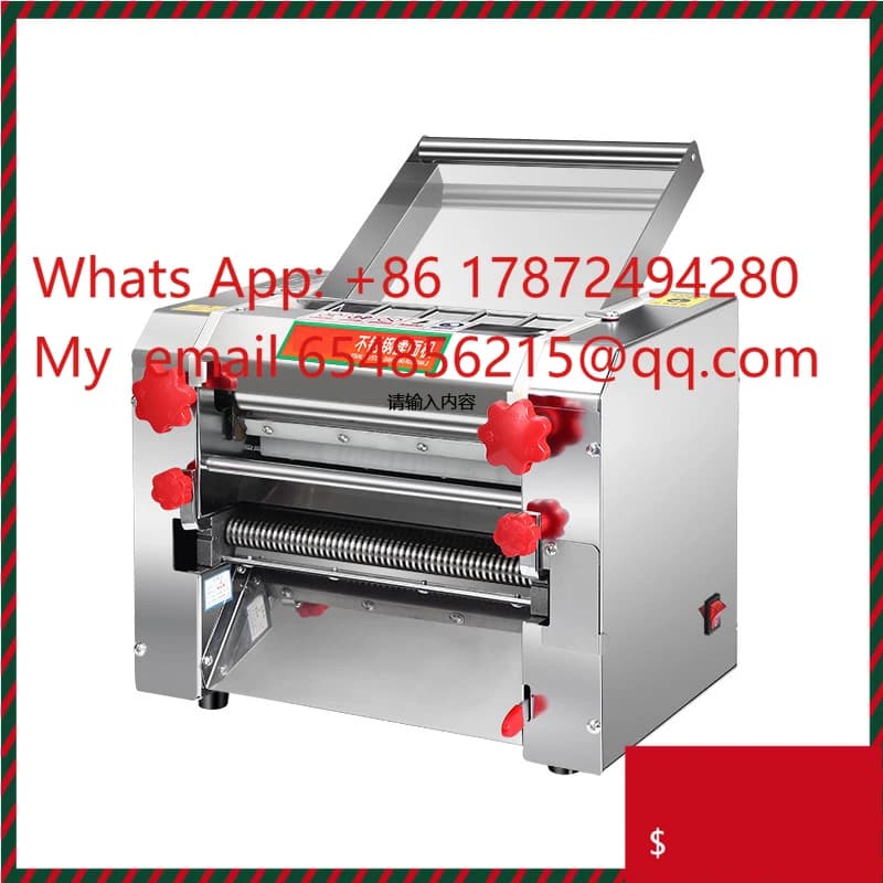 Macchina per noodle multifunzione commerciale Macchina per pasta elettrica 20-30CM Macchina per fare noodle elettrica automatica