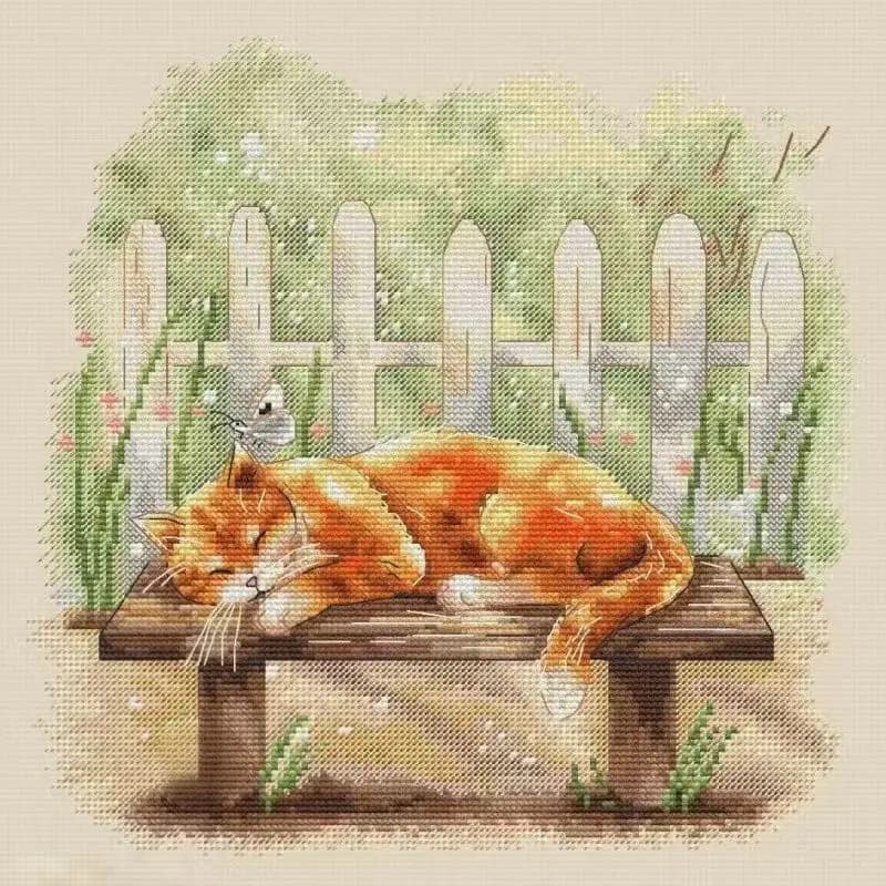 16054A Cross Stitch ONLY FLOSS NO FABRIC NOT Cross-stitch Kit Embroidery Needlework WITHOUT Fabric Homfun Painting Crossing