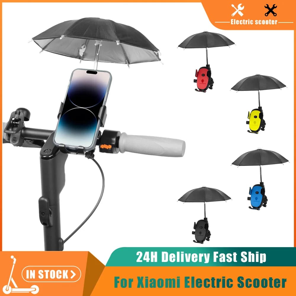 Supporto per Telefono per Monopattino Elettrico, Supporto per Cellulare Compatibile con Xiaomi M365 Mi3 MI4 Mi5 5Pro 5Max Elite, Accessorio per Monopattino