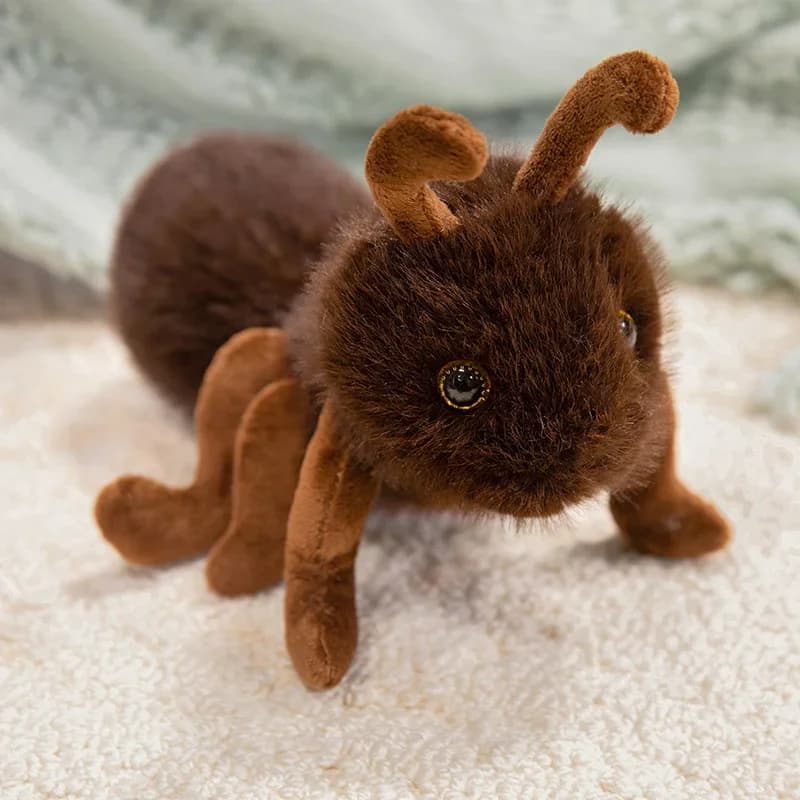Creativo e carino simulazione formica giocattolo insetto bambola animale ippopotamo amorevole farcito peluche artiglio macchina regalo premio