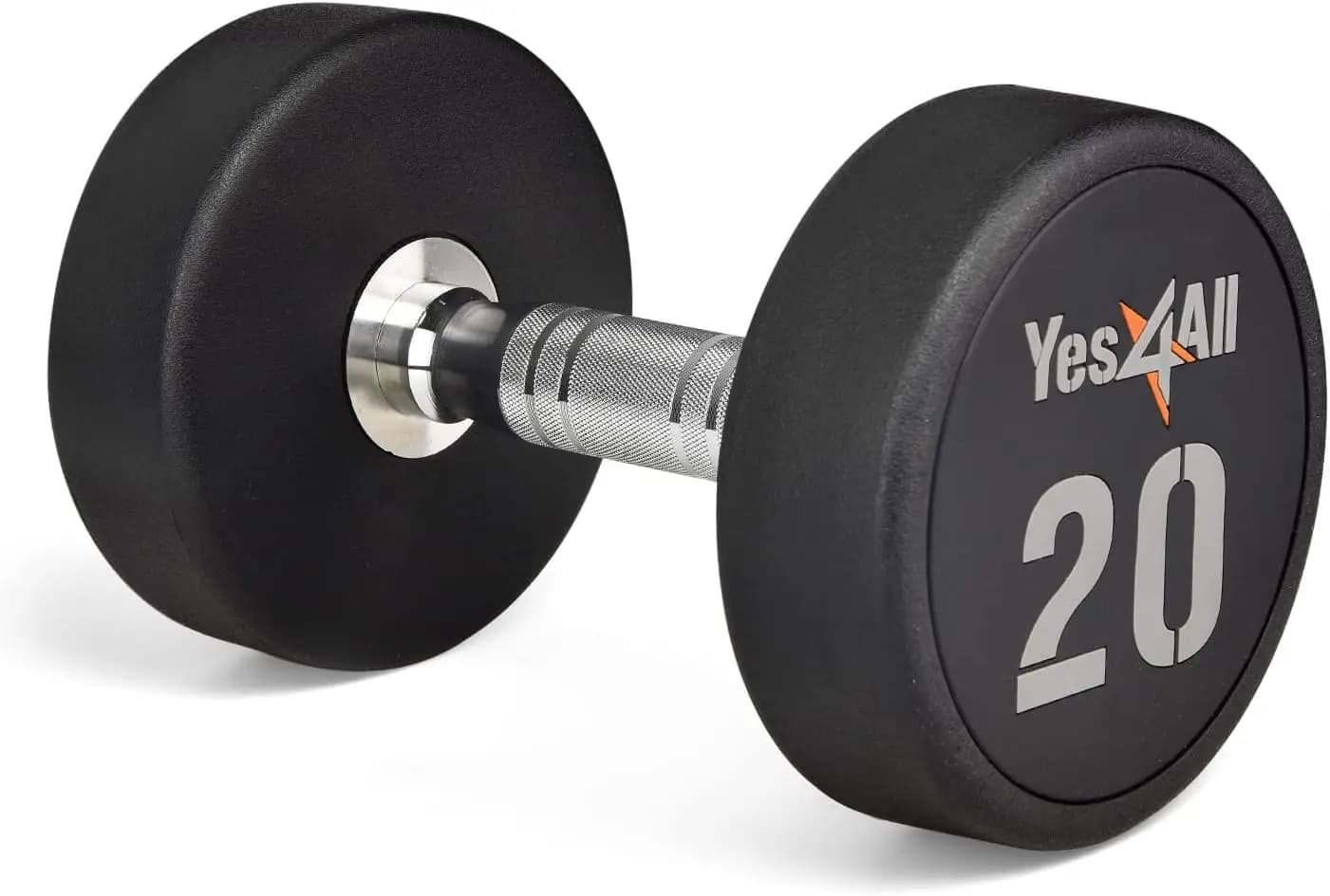 Handlebar in Urethane with Anti-slip Grip, from 5-50 LB for Muscular Development - Singolarly Sold