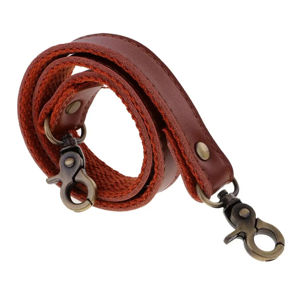 Leather Bag Handle Thick Canvas Webbing Strap for Large Women's Leather Tote Bag and Daily Use