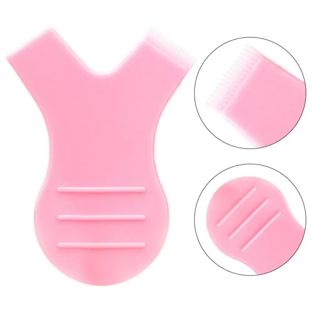 10 Pezzi Nuovi Spazzolini per Ciglia in Plastica Morbida, 8 Colori, a Forma di Y, Strumento per Sollevamento e Arricciatura delle Ciglia